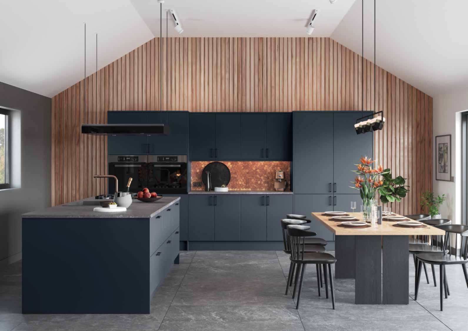 Zola Matte kitchen room setting